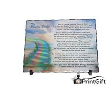Pet Memorial Slate/Plaque