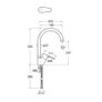 Roca Victoria Plus Single-Lever Kitchen Mixer Tap with Swivel Spout Image 2