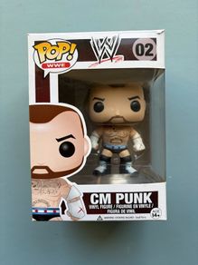 Funko Pop - CM Punk 02 - WWE Wrestling - Vinyl Action Figure Vaulted
