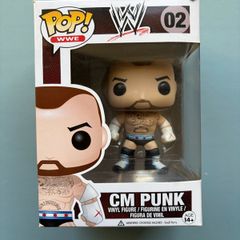 Funko Pop - CM Punk 02 - WWE Wrestling - Vinyl Action Figure Vaulted