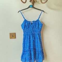 Summer dress with front tie