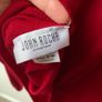 Vintage 80s John Rocha Chinatown Oversized Red Wool Turtleneck Sweater Jumper S/M Image 5