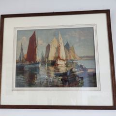 Henri Baroin painting