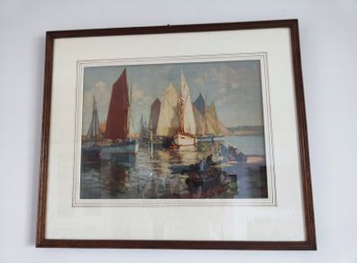 Henri Baroin painting