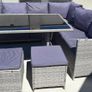 Rattan Garden Dining set Image 4
