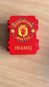 Personalised Manchester United Match Attax Card Box