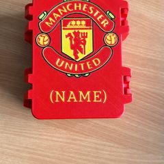 Personalised Manchester United Match Attax Card Box