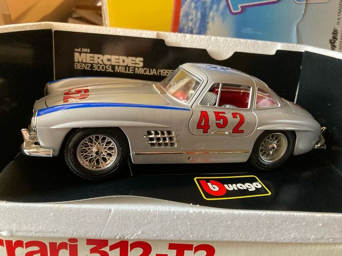 Mercedes 300 SL Mille Miglia 1/18 Burago New