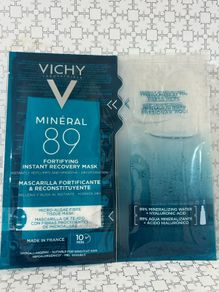 VICHY mineral 89 Hyaluronic Acid Fortifying Sheet Masks