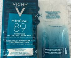 VICHY mineral 89 Hyaluronic Acid Fortifying Sheet Masks