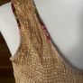 Knitted sleeveless top vest Ericot Chic Italian designer size 10-12 Image 4
