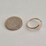 Vintage 9ct Gold Small Signet Ring Image 5