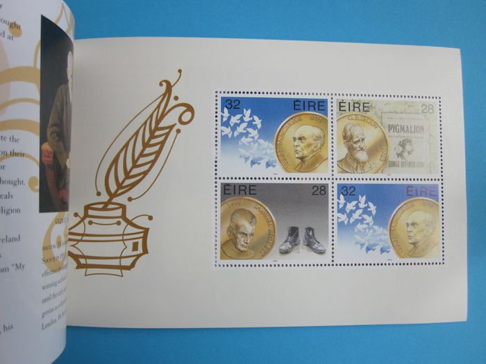 1994 Irish Nobel Prize Winners - Stamp Booklet