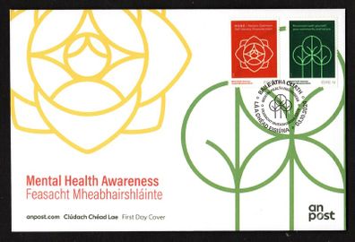 2024 Ireland Mental Health Awareness Commemorative Stamps An Post First Day Cover (FDC)