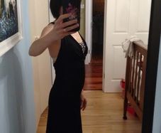 JUST CAVALLI black fitted dress