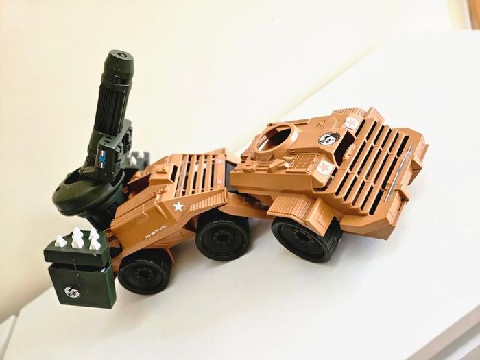 Vintage G.I. Joe Mean Dog Armored Vehicle Hasbro 1988