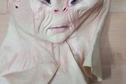 Cosplay Alien Horror Latex Mask Halloween Fancy Dress Party Headwear Ghost Props