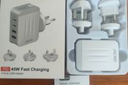 LENCENT  4 ports travel charger