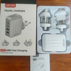LENCENT  4 ports travel charger