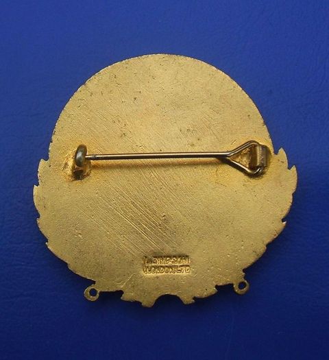 COUNTY OF LONDON HORSE SHOW (L. Simpson Ltd of London) - an official's or steward lapel badge (1960's or earlier). Rare!