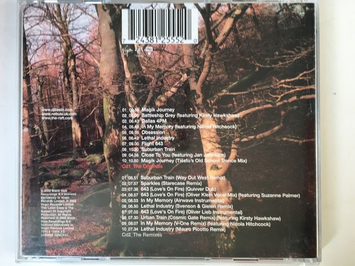 Tiesto [2001] In My Memory (2CD Album)