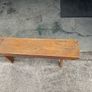 Antique Wooden Bench Image 3