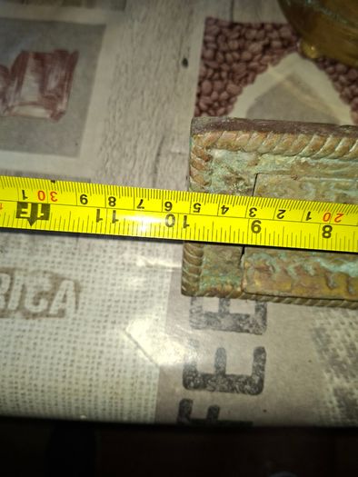Antique Brass or Bronze Door Letterbox a classic architectural hardware piece