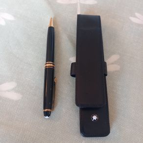 Montblanc Pen and Leather Case