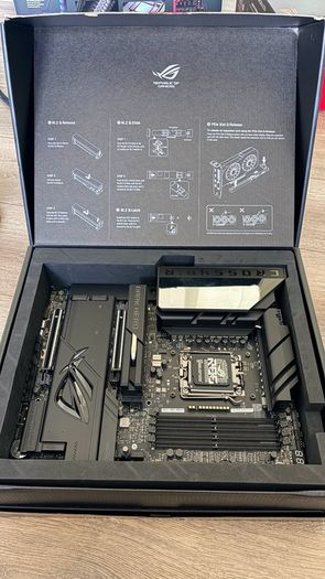 Asus Rog Crosshair X870e Dark Hero Amd X870e Atx Socket Am5 Motherboard