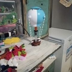 lego hot air balloon