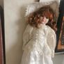 vintage porcelain doll Image 5