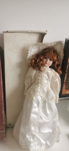 vintage porcelain doll