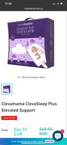 Clevamama Elevated Support Pillow