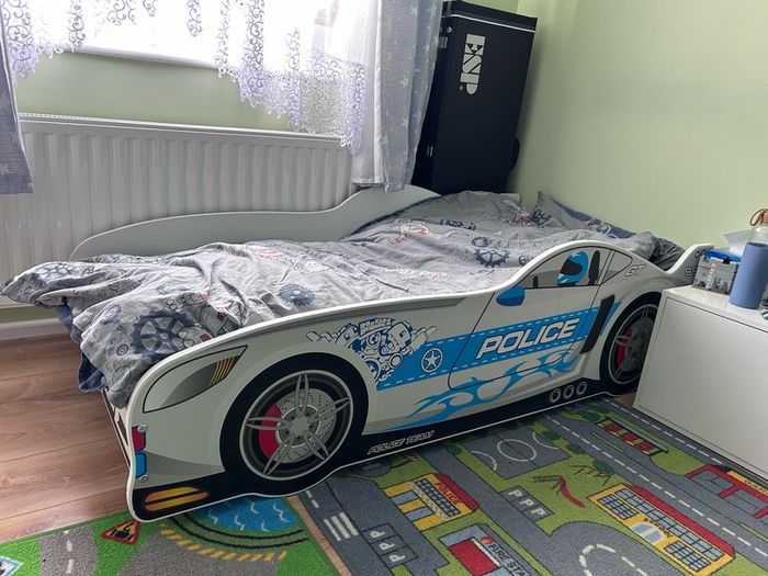 Kid single bed POLICE