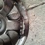 Toyota Yaris original wheel trim #2 with small crack Image 7