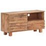 TV Cabinet 90x30x45 cm Solid Mango Wood Image 10