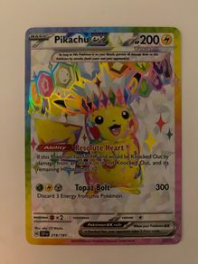 Pikachu EX SR