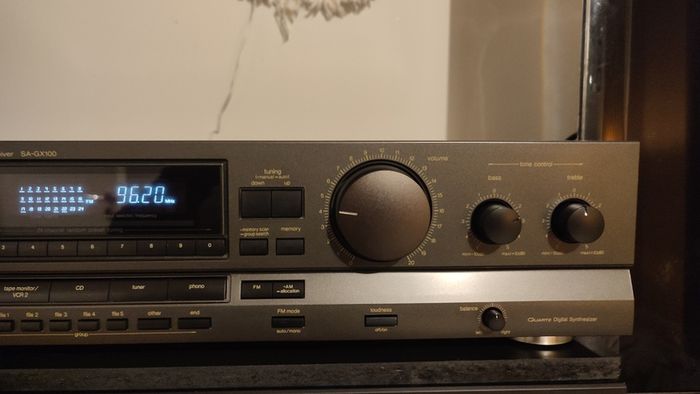 TECHNICS SA-GX100 Receiver/Amplifier. VGC. Cleaned