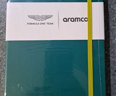 Aston Martin Aramco Formula 1 F1 Notebook