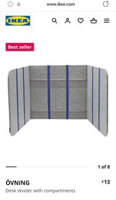 desk organiser / divider