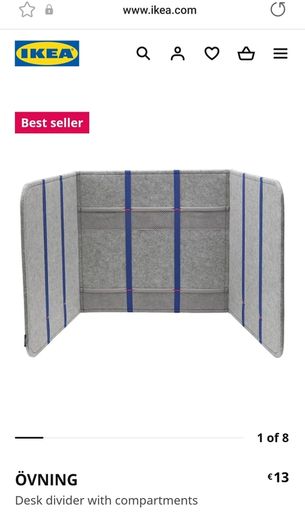 desk organiser / divider
