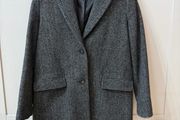 Mango wool blend blazer M
