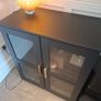 Black Display cabinet Image 2