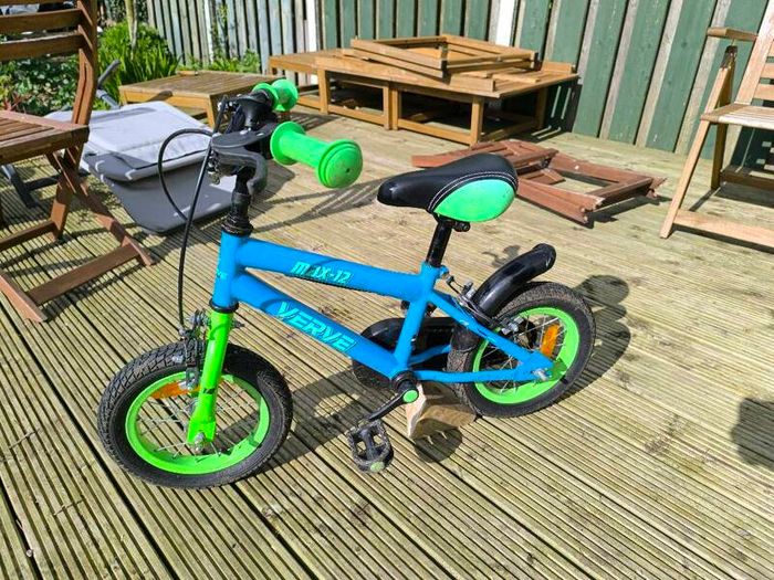 Verve Max II Bike Blue - Kids Bike - 12" -