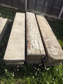 Cement fence panels