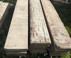 Cement fence panels