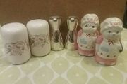 Two Sets of Salt &amp; Pepper Shakers