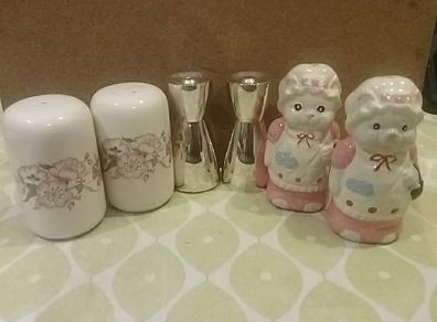 Two Sets of Salt & Pepper Shakers