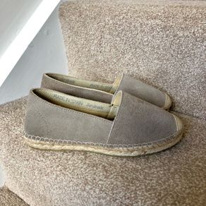 Brand new Star Love made in Spain leather espadrilles