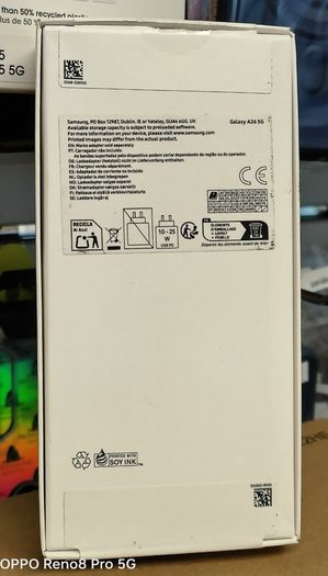 Samsung Galaxy A26 5G 128GB 6GB RAM Used Boxed Dual Sim Unlocked Android Smartphone